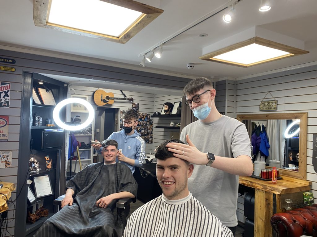 Blades & Fades Barbers Visit Carndonagh, County Donegal