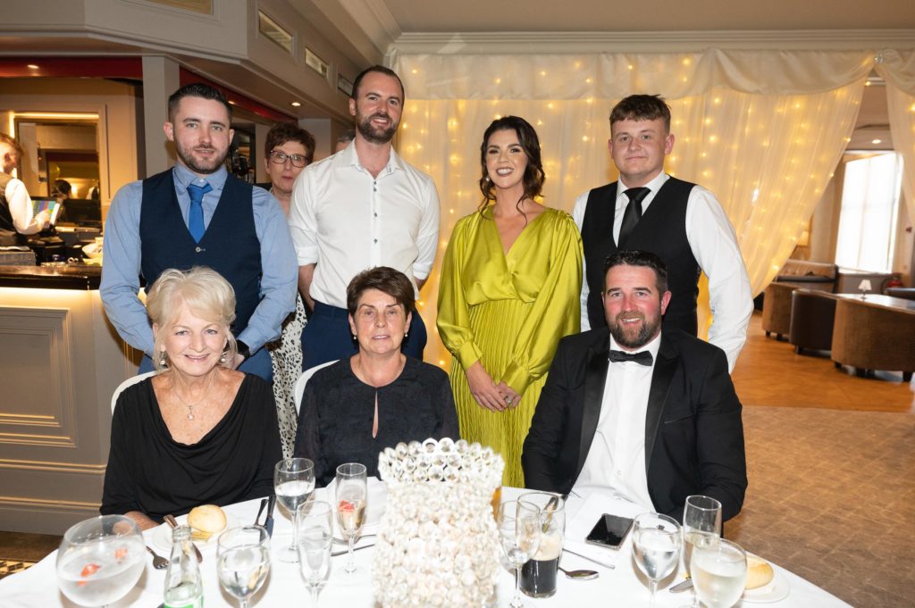 at the Carndonagh Traders Business and Community Awards in the Ballyliffen Lodge Hotel on Saturday night last. Photo Clive Wasson.