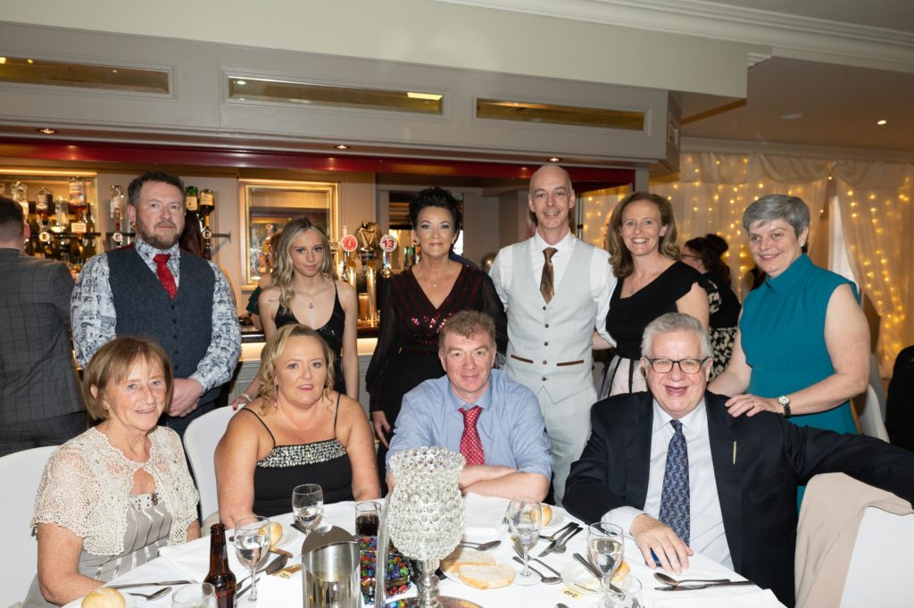 at the Carndonagh Traders Business and Community Awards in the Ballyliffen Lodge Hotel on Saturday night last. Photo Clive Wasson.